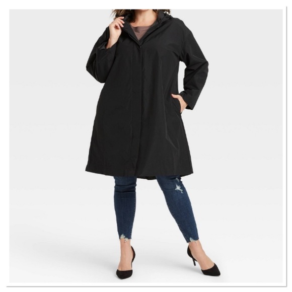 Ava & Viv Jackets & Coats Womens Plus Size Rain Coat Ava Viv Poshmark